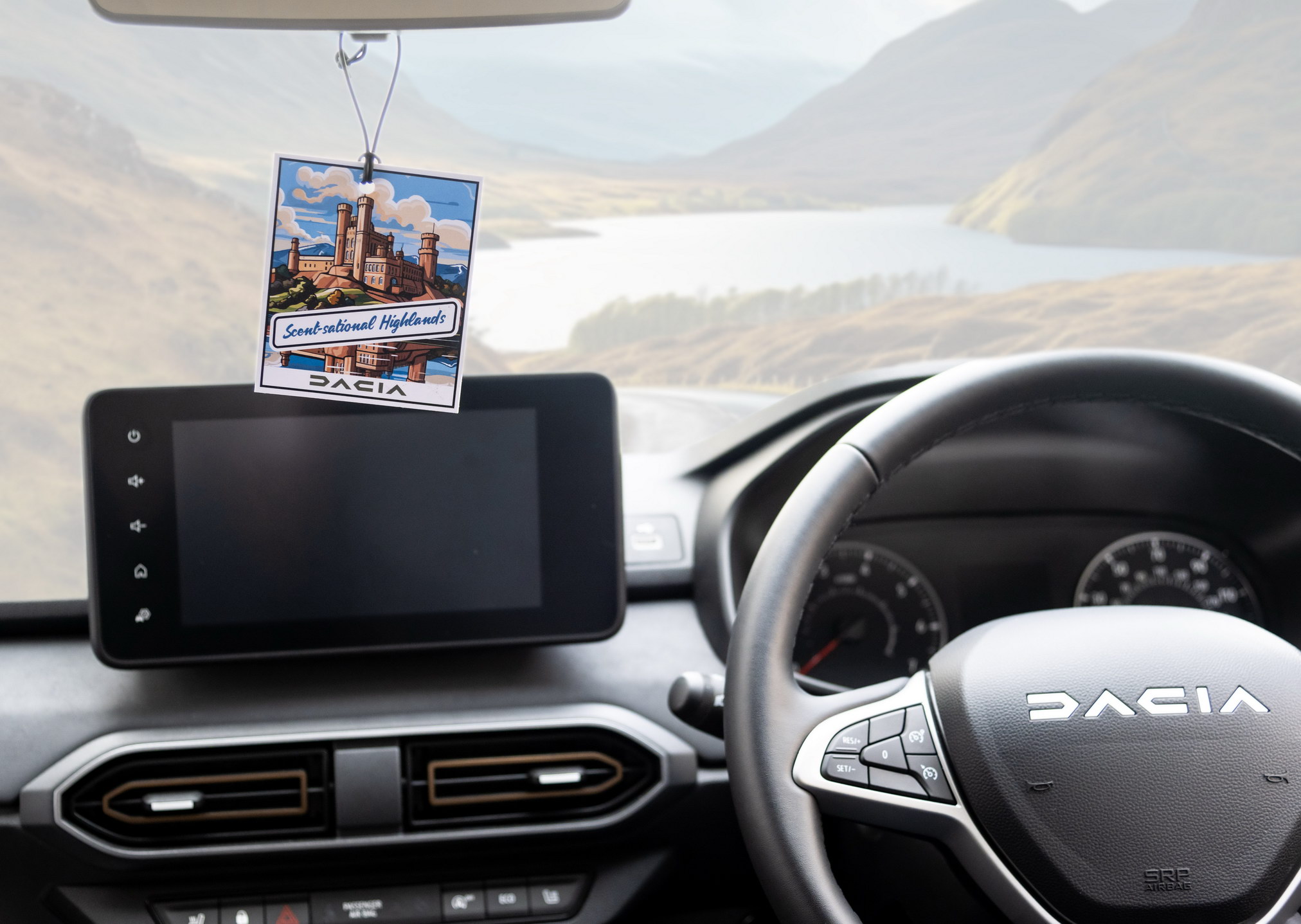 Dacia - UK Road Trip Air Fresheners, London, 18th October 2023