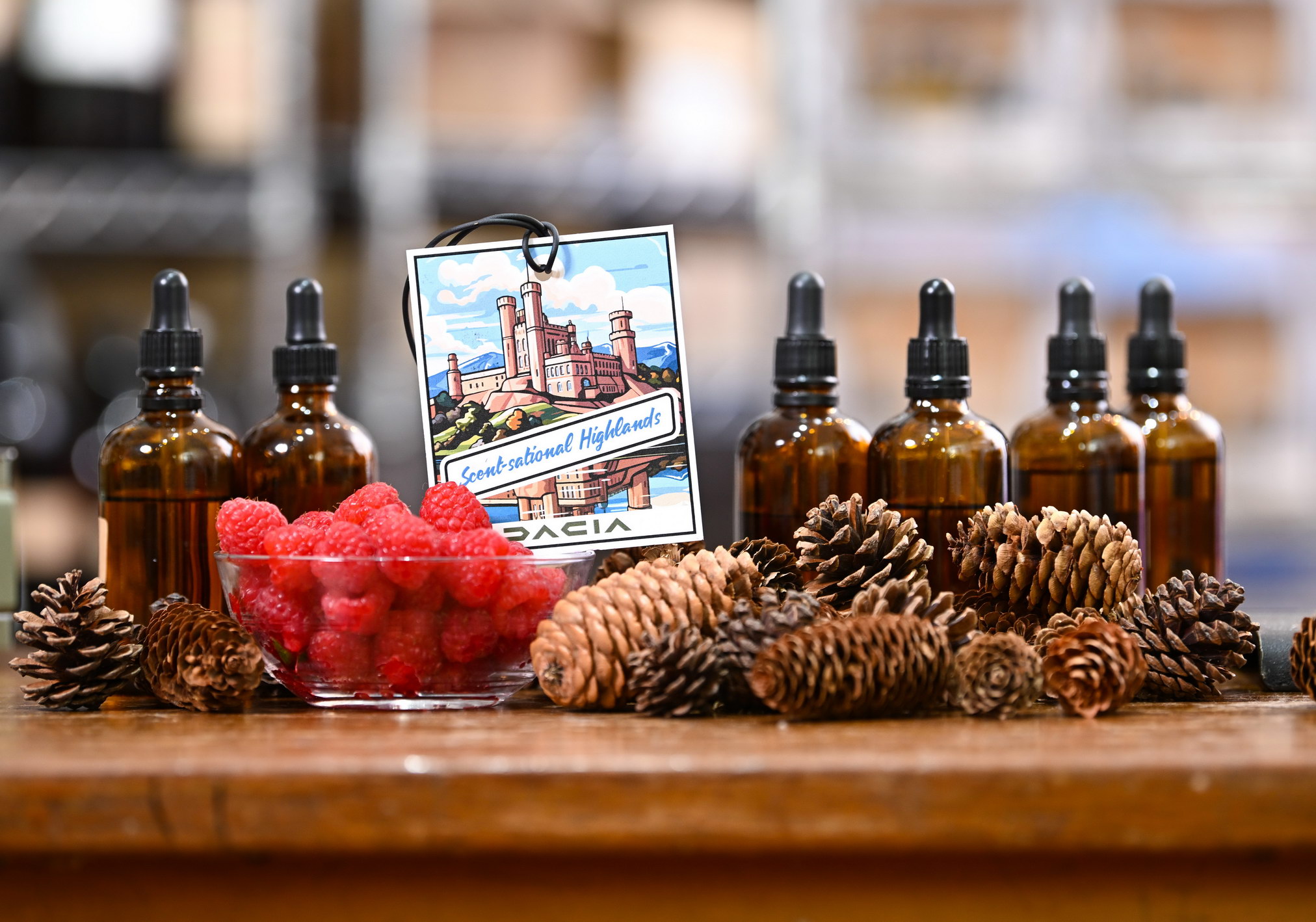 Dacia - UK Road Trip Air Fresheners, London, 18th October 2023