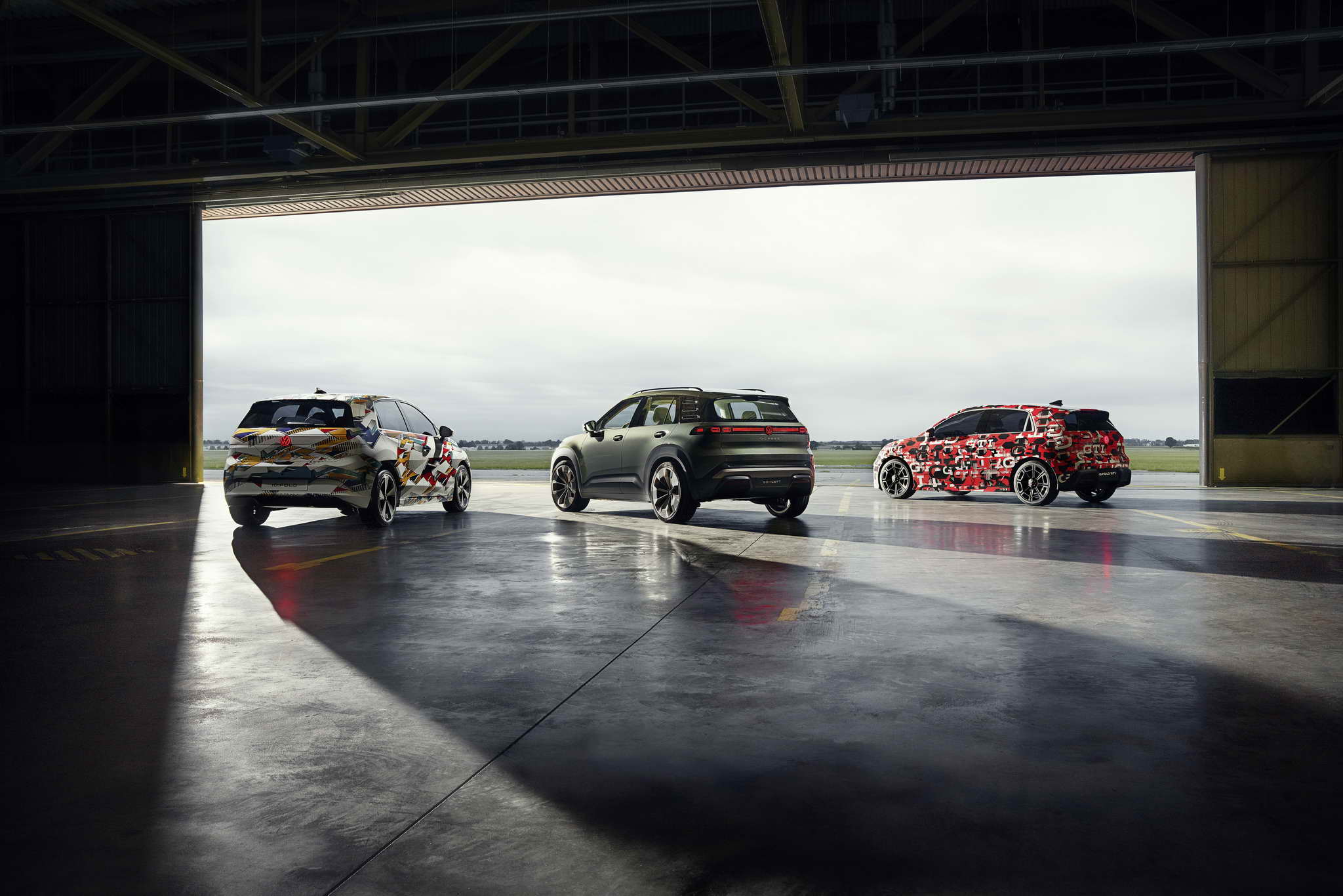 ID. Polo, ID. CROSS Concept and ID. Polo GTI